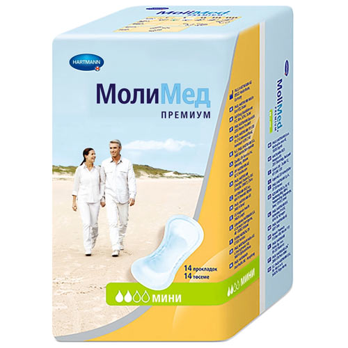 Урологические прокладки Молимед Премиум мини Molimed Premium 