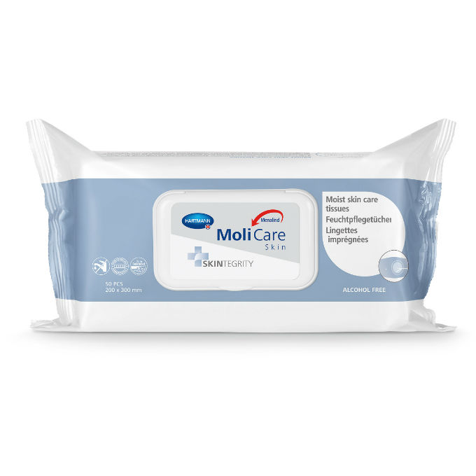 Влажные салфетки для ухода за кожей Моликар Скин Molimed Premium 200x300