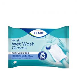 TENA (Тена) Влажные моющие рукавички  TENA  свободный