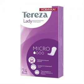 Прокладки урологические TerezaLady Micro  TerezaMed  Micro  19 х 7,5 см. 