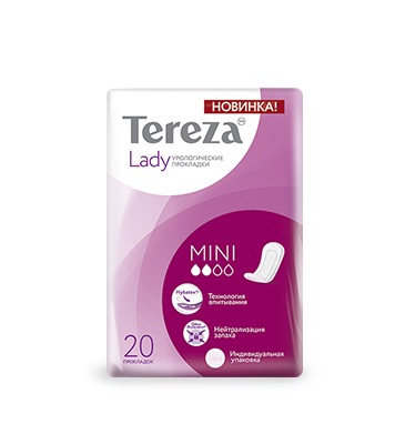 Прокладки урологические Tereza lady mini  TerezaMed mini