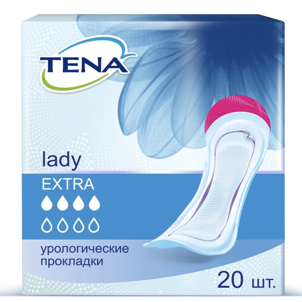 Tena Lady Extra прокладки урологические TENA  Extra 